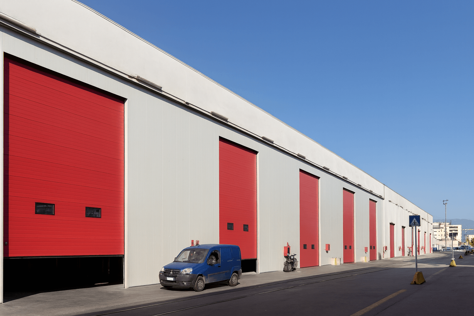 Model D - Portone sezionale Roma Sud